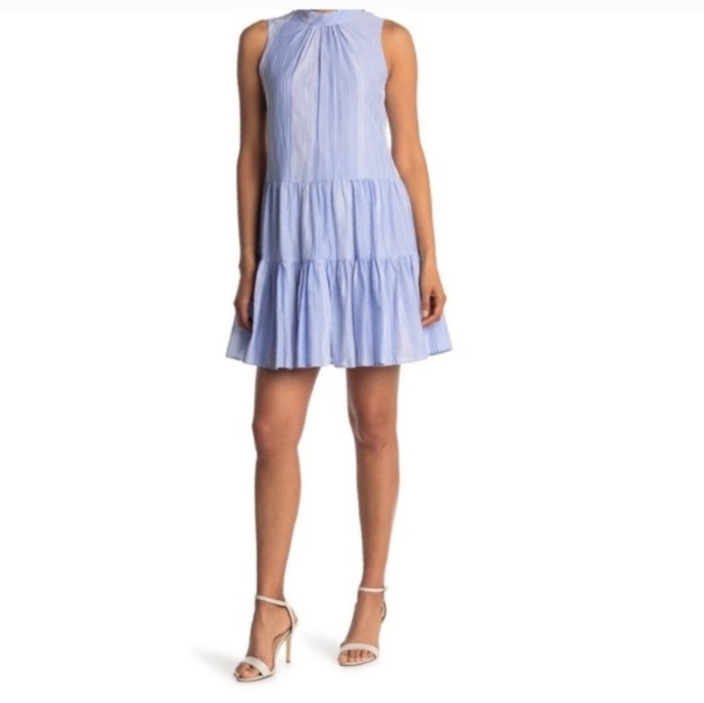 Calvin Klein Blue Sleeveless Dress